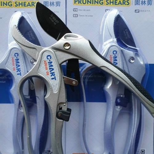 Kéo cắt cành trợ lực chính hãng C-Mart A0046-08