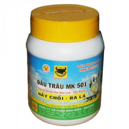 Phân bón lá cao cấp Đầu Trâu MK 501 30-15-10 - 400g
