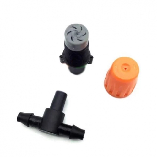 Cút nối chữ T 4/7 2 đầu gân 1 đầu trơn - 10 cái