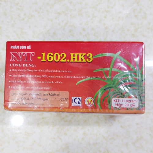Phân bón tan chậm dạng túi lọc NT-1602 HK3