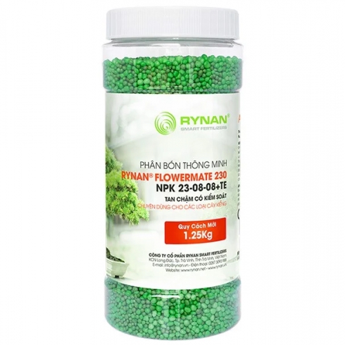 Phân tan chậm có kiểm soát Rynan FM 230 (23-08-08) - Hũ 1,25kg