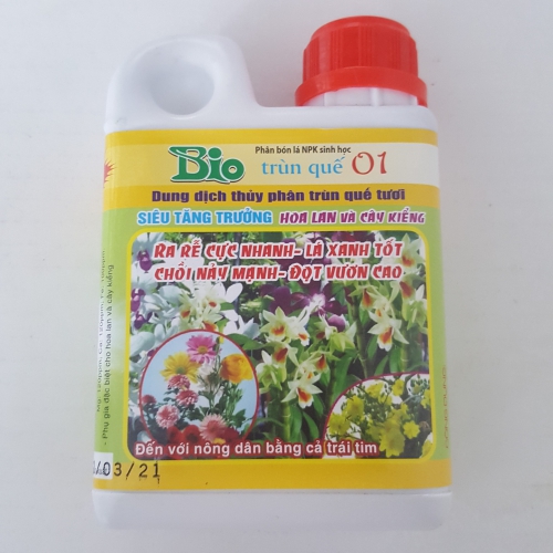 Phân hữu cơ bio trùn quế 01 5-1-3 - 5 lít