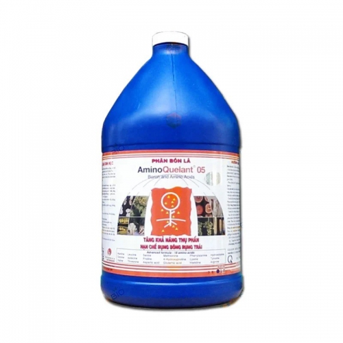 Phân bón tăng đậu trái - chống rụng trái Amino Quelant 05 - 3.8 lít