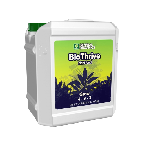 Phân bón hữu cơ General Organics BioThrive Grow 4-3-3 - 22.7 lít
