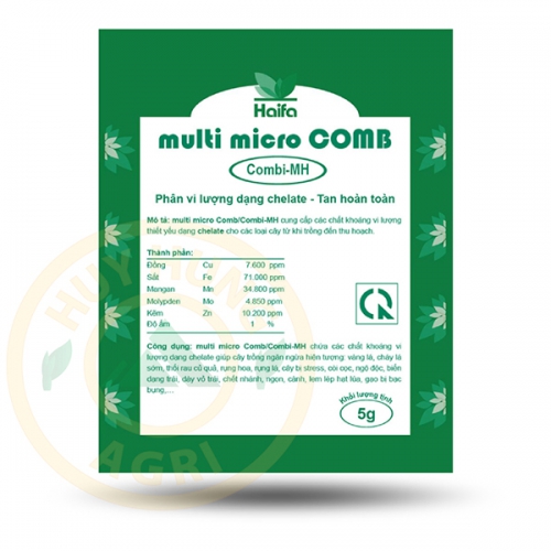 Phân bón lá vi lượng Haifa Multi-Micro Comb - 5g