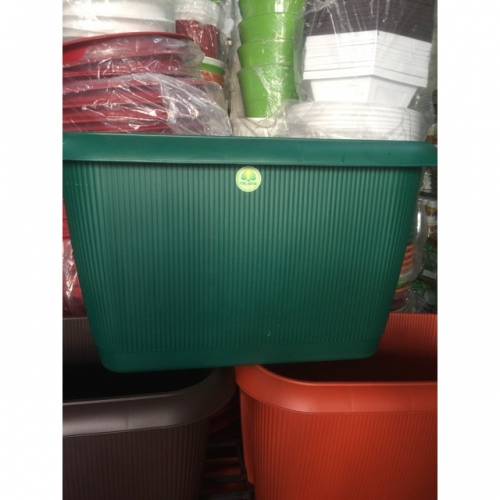 Chậu Lan Can Chữ Nhật Xanh (54*33*31)