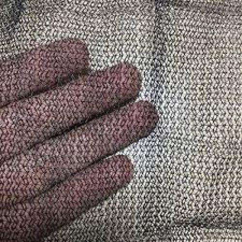 Lưới che nắng - che mưa dệt kim Hàn Quốc - Khổ 4MX30 - Màu đen - 1m