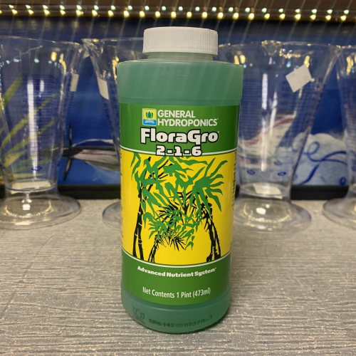 Phân bón General Hydroponics FloraGro 2-1-6 - 473ml