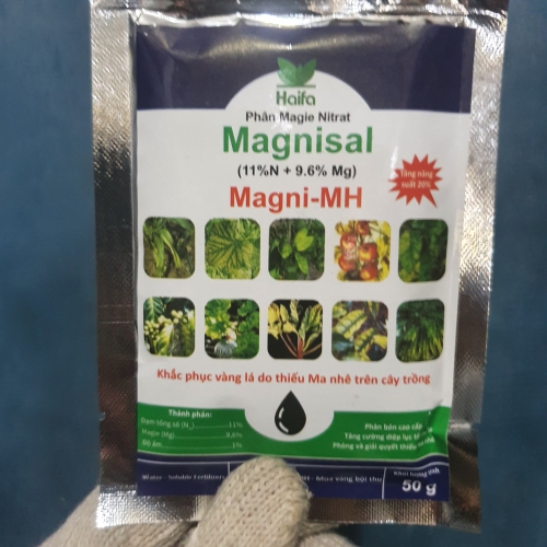 Phân bón lá Haifa Magnisal tăng cường diệp lục - Gói 50g