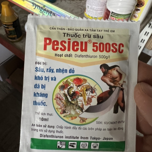 Thuốc trừ sâu rầy nhện đỏ Pesieu 500SC - Gói 10ml