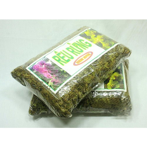 Giá thể rêu rừng trồng phong lan New Zita - Túi 100gram