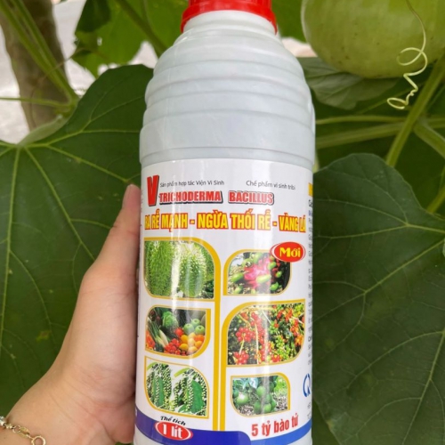 Chế phẩm nấm đối kháng Trichoderma Bacillus - 1 lít