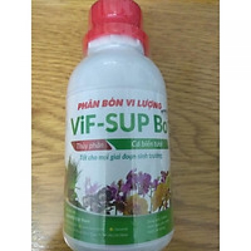 Phân bón thủy phân cá biển Vif-Sup Bo 0.2 - Chai 100ml