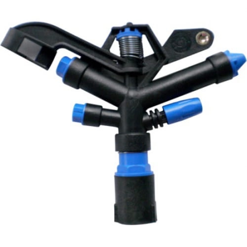 Béc phun cánh đập lớn 4 tia (đen xanh dương)
