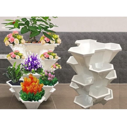 1 Tầng Chậu Tháp Trắng - Việt Nhật