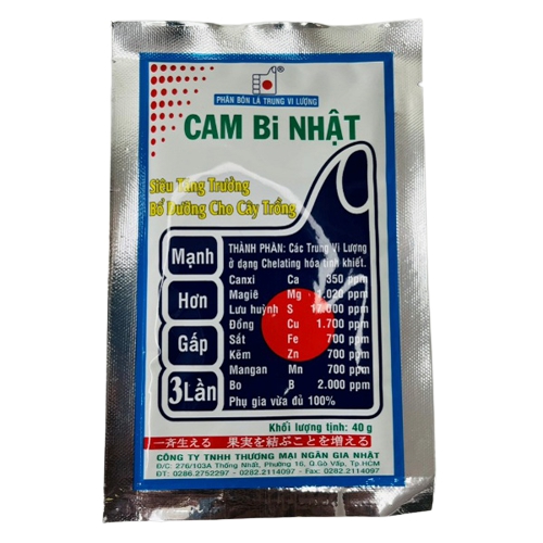 Phân bón vi lượng CAM Bi Nhật Bản - Gói 40gram
