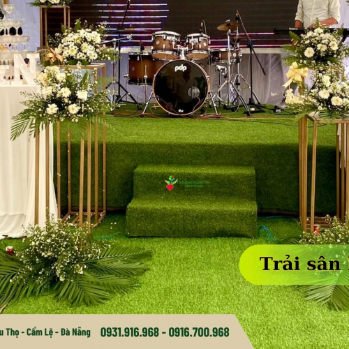 Cho thuê cỏ nhân tạo sự kiện Đà Nẵng