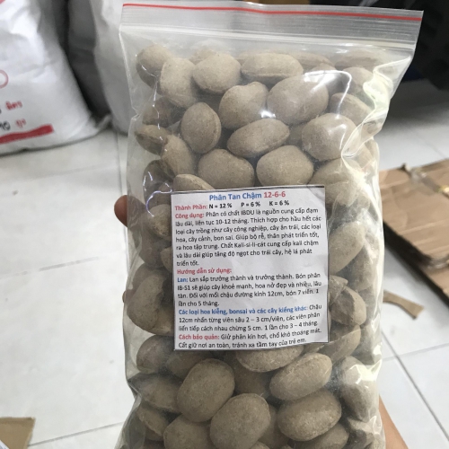 Phân quả bàng - hạt bàng tan chậm Nhật Bản - Nurseryace 12-6-6-2 - 1kg