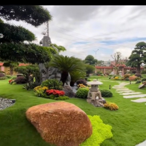 Mẫu tiểu cảnh sân vườn Đà Nẵng 01