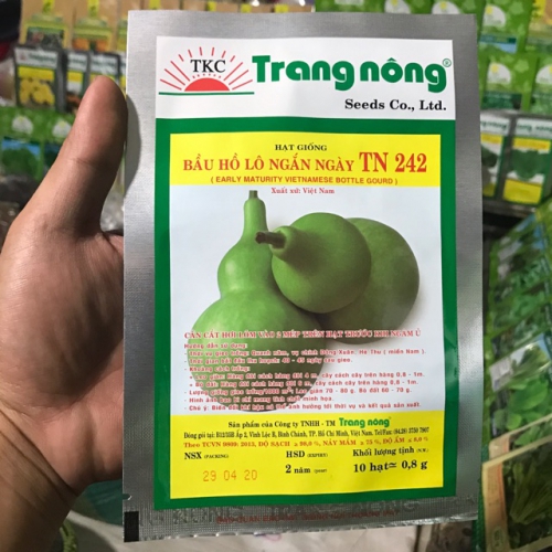 HẠT GIỐNG BẦU HỒ LÔ NGẮN NGÀY