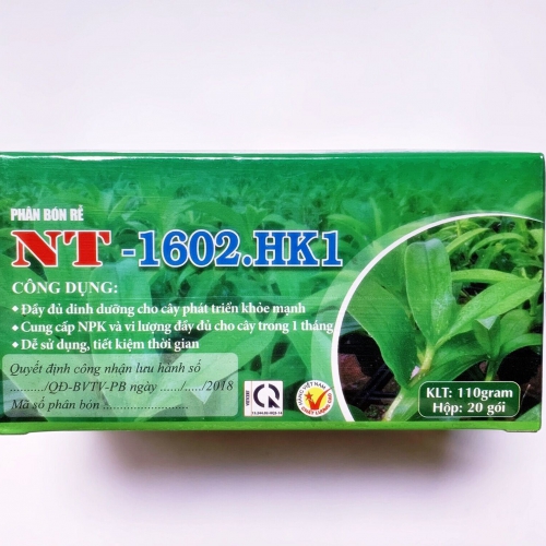Phân bón tan chậm túi lọc NT-1602 HK1