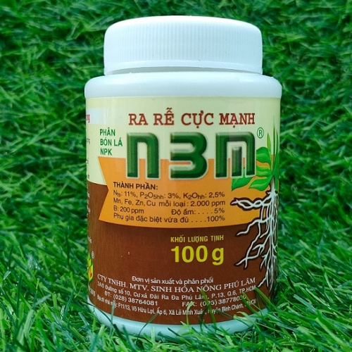 Phân bón kích thích ra rễ cực mạnh N3M 100gr PBT-01