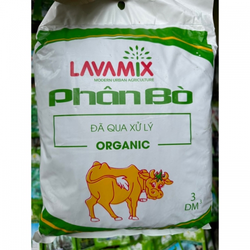 Phân bò đã qua xử lý Lavamix - 3 lít