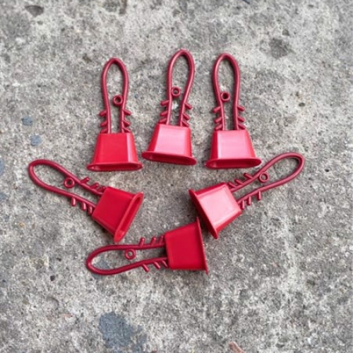 Bộ khóa rút nhựa lưới đỏ - 1kg