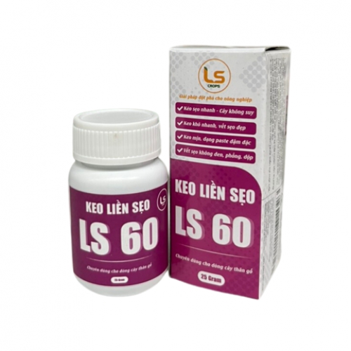 Keo đen liền sẹo liền da LS60 dùng cho cây trồng - Diệt khuẩn tốt kéo sẹo nhanh - 25gram