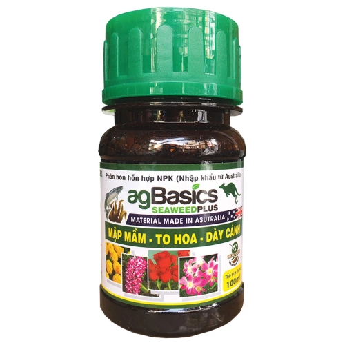 Phân đạm cá và tảo biển agBasics Seaweed Plus - 100ml