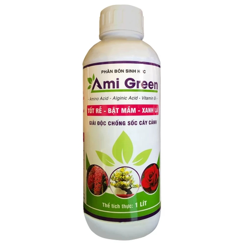  Phân bón sinh học Ami Green - Chai 1 lít
