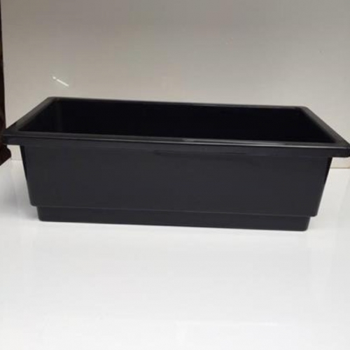 Chậu Chữ Nhật Nhỏ Đen( 48*20*16)