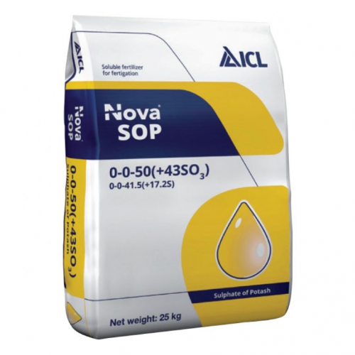 Phân bón Nova SOP 0-0-50 + 43 SO3 - 25kg