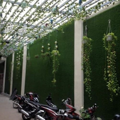 Cỏ nhân tạo dán tường Đà Nẵng