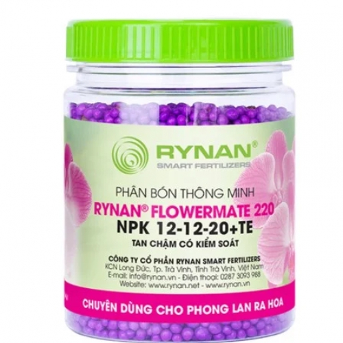 Phân tan chậm có kiểm soát Rynan FM 220 (12-12-20) - Lọ 150gram