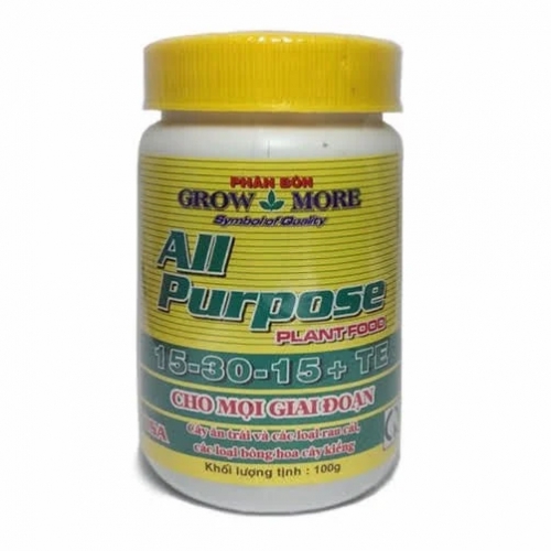 Phân bón lá Growmore All Purpose 15-30-15 + TE