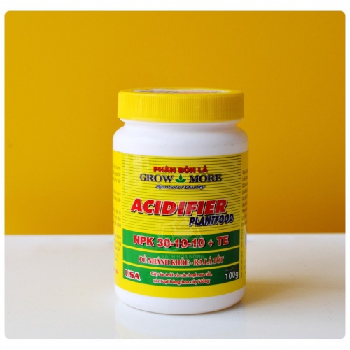 Phân bón lá Growmore Soil Acidifier 30-10-10 + TE