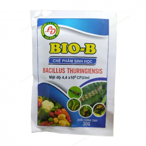 Chế phẩm sinh học Bio-B phòng trừ bọ trĩ, nhện đỏ, sâu rầy - 30g