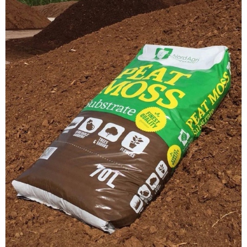 Giá thể Peatmoss Nord Agri nhập khẩu cao cấp - Bao 70 lít