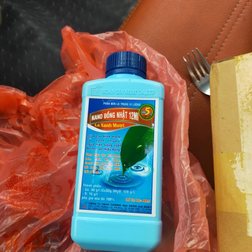 Phân bón lá Nano Đồng Nhật 12MI - 480ml