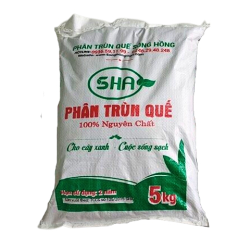 Phân trùn quế Sông Hồng 5kg