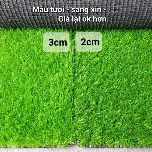 Cỏ nhân tạo màu tươi