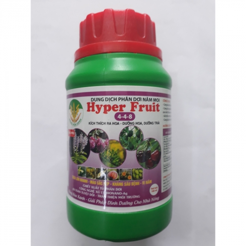 Dung dịch phân dơi Hyper Fruit 4-4-8 - 180ml