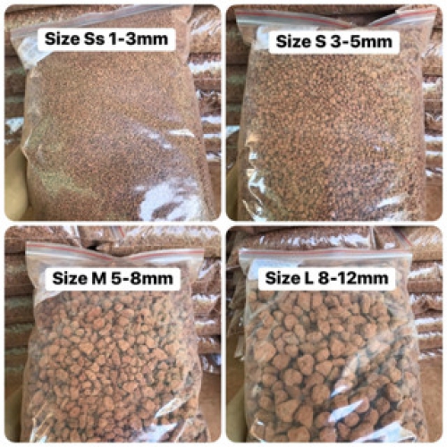 Đất nung Akadama Nhật Bản - Túi 200g