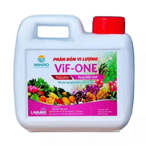 Phân bón thủy phân rong biển tươi Minro Vif-One - 1 lít