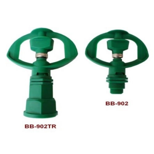 Béc nước 2 tia màu xanh lá