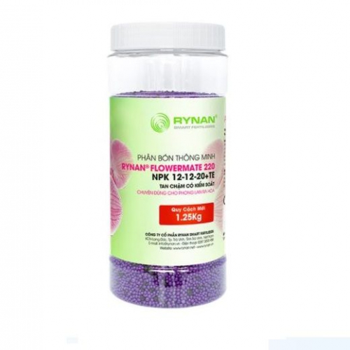 Phân tan chậm có kiểm soát Rynan FM 220 (12-12-20) - Hũ 1,25kg