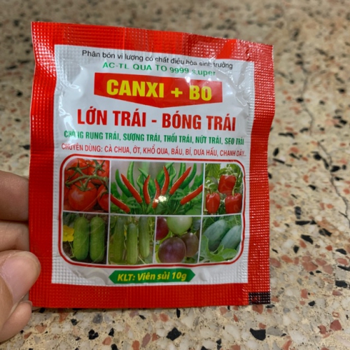 Phân bón lá AC Caboron Canxi + Bo dạng viên sủi