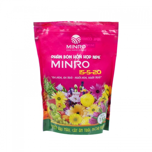 Phân bón hỗn hợp NPK MINRO 15-5-20