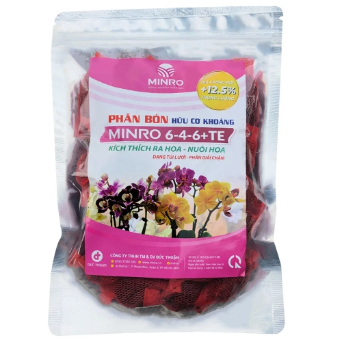 Phân bón hữu cơ khoáng Minro 6-4-6 + TE